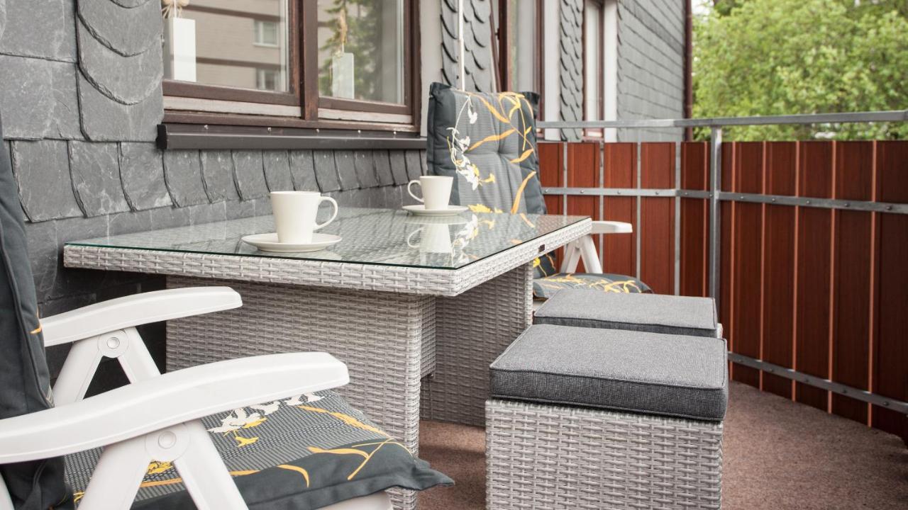 Feriensuite "Kappe Deluxe" Winterberg Bagian luar foto